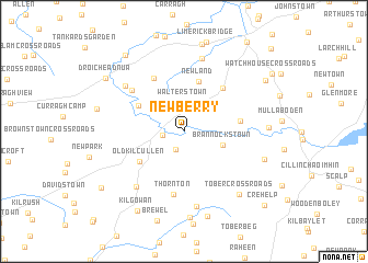 map of Newberry