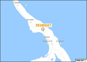 map of New Bight