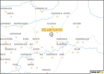 map of New Bishini