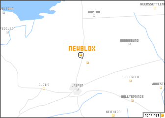 map of New Blox