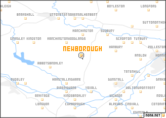 map of Newborough