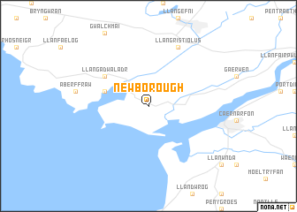 map of Newborough