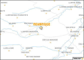 map of New Bridge