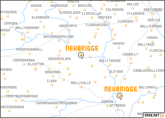 map of New Bridge