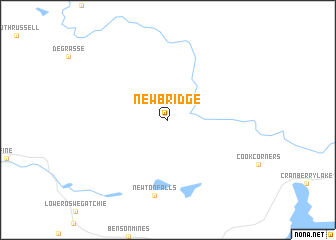 map of Newbridge