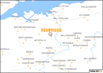 map of Newbridge