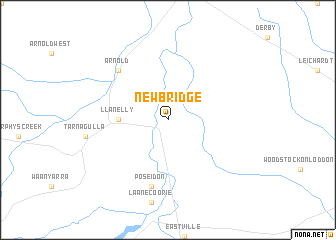 map of Newbridge
