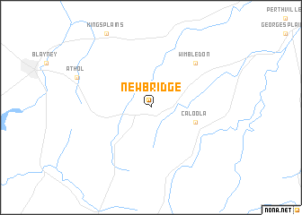 map of Newbridge