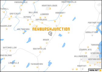 map of Newburgh Junction