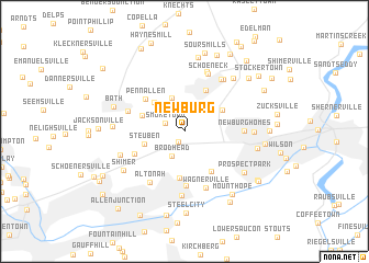 map of Newburg