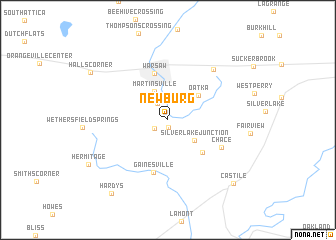 map of Newburg