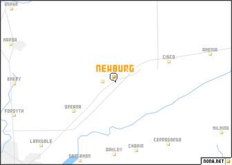 map of Newburg