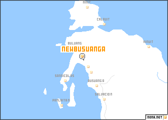 map of New Busuanga