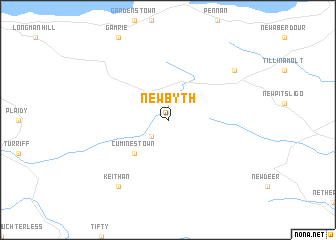 map of Newbyth