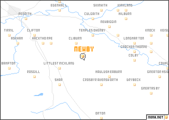 map of Newby
