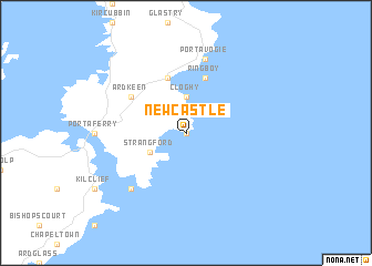 map of Newcastle