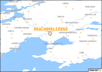 map of New Chapel Cross