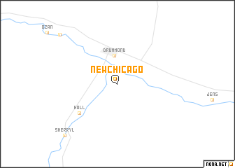 map of New Chicago