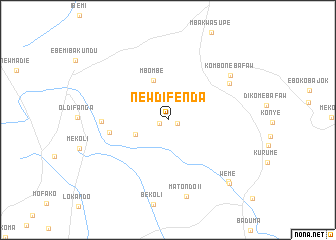 map of New Difenda