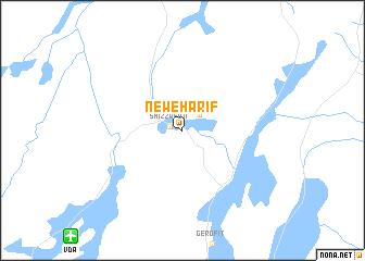 map of Newé H̱arif