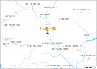 map of Newfane