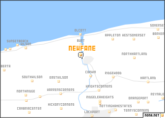 map of Newfane