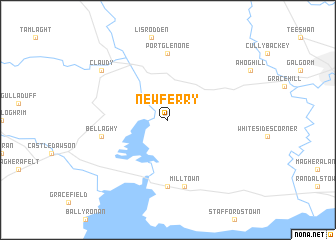 map of New Ferry