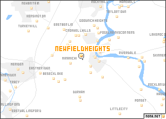 map of Newfield Heights