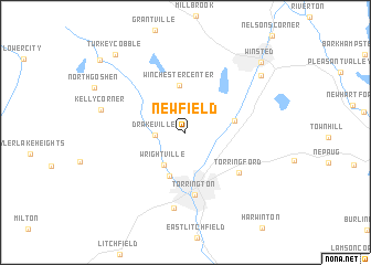 map of Newfield