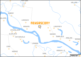 map of New Gascony