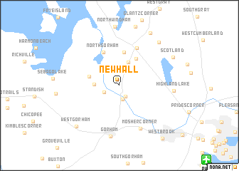 map of Newhall