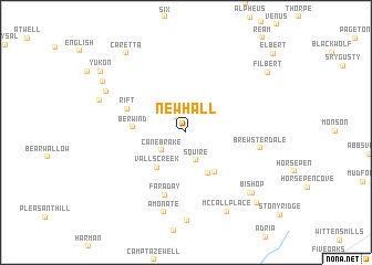 map of Newhall