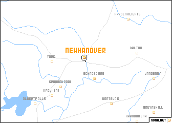map of New Hanover