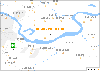 map of New Haroldton