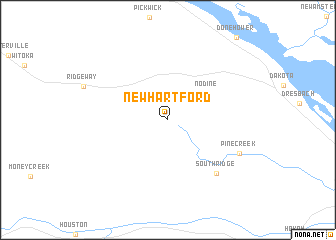 map of New Hartford