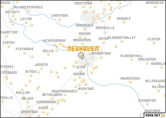 map of New Haven