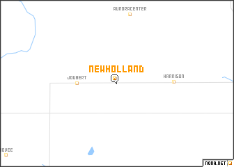 map of New Holland