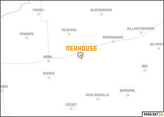 map of Newhouse