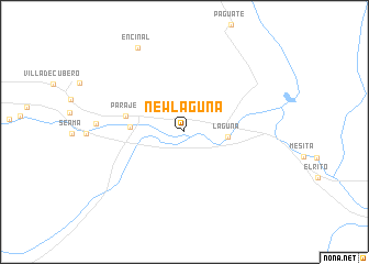 map of New Laguna