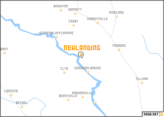 map of New Landing