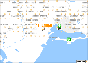 map of Newlands