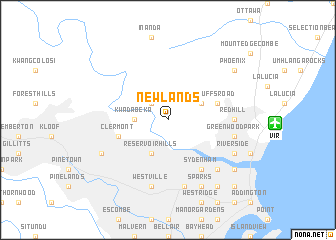 map of Newlands