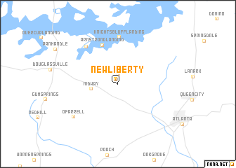 map of New Liberty