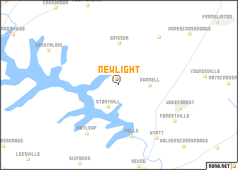 map of New Light