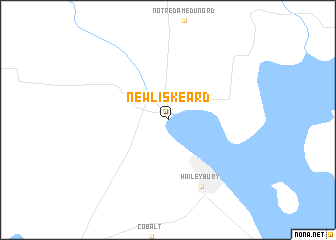 map of New Liskeard