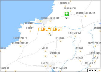 map of Newlyn East