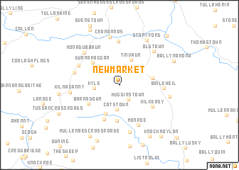 map of Newmarket