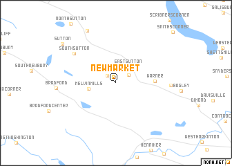 map of Newmarket