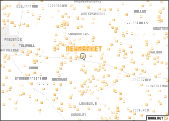 map of New Market