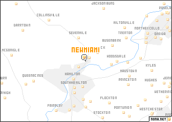 map of New Miami